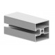 Aluprofil - 45x45 Három oldalon zárt Aluprofil - 45x45 Három oldalon zárt