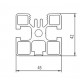 Aluprofil - 45x45 Aluprofil - 45x45