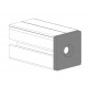 Zárókupak - 45x45 - Szürke Zárókupak - 45x45 - Szürke