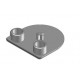 Zárókupak - 45x45-R180 - Szürke Zárókupak - 45x45-R180 - Szürke