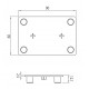 Zárókupak - 90x60 - Szürke Zárókupak - 90x60 - Szürke