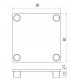 Zárókupak - 80x80 - Szürke Zárókupak - 80x80 - Szürke