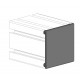 Zárókupak - 80x80 - Szürke Zárókupak - 80x80 - Szürke