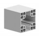 Aluprofil - 90x90 Négy oldalon zárt Aluprofil - 90x90 Négy oldalon zárt