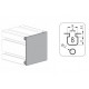 Zárókupak - 90x90 - Fekete Zárókupak - 90x90 - Fekete