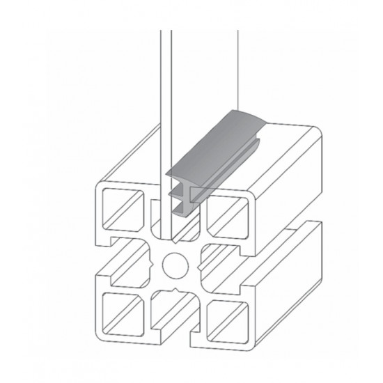 Gumikéder - TPE - S3/S5 - Szürke