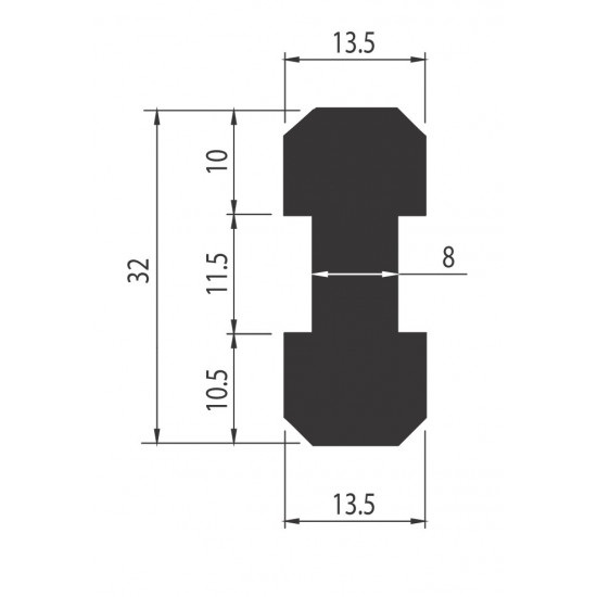 Koptató Profil - H-32