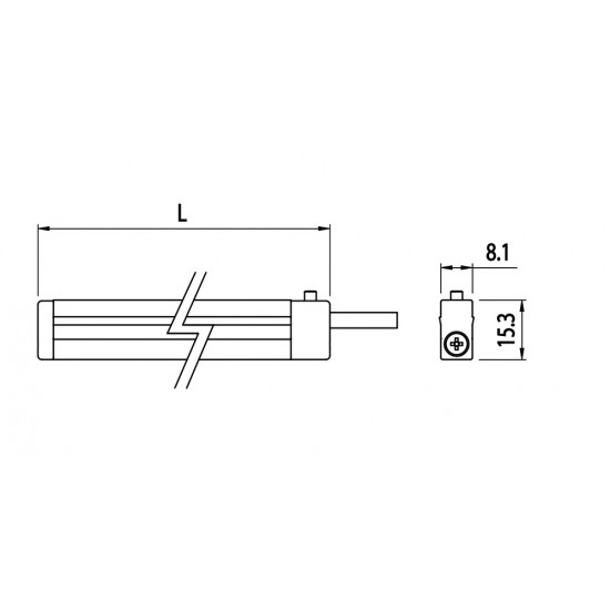 Led lámpa L=2990mm