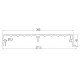 Aluprofil - 260x45 Aluprofil - 260x45