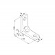 Sarokelem - 108x108x40 Sarokelem - 108x108x40