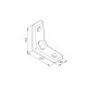 Sarokelem - 110x110x40 Sarokelem - 110x110x40