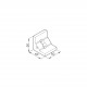 Sarokelem - B50 - 50 x 50 x 50 Sarokelem - B50 - 50 x 50 x 50