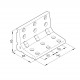 Sarokelem - C140/2 - 85 x 85 x 140 Sarokelem - C140/2 - 85 x 85 x 140