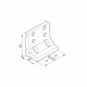 Sarokelem - D90/2 - 85 x 50 x 90 Sarokelem - D90/2 - 85 x 50 x 90
