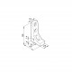 Sarokelem - D25S - 84 x 49 x 25 Sarokelem - D25S - 84 x 49 x 25