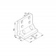 Sarokelem - D90S - 84 x 49 x 90 Sarokelem - D90S - 84 x 49 x 90