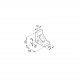 Sarokelem - E25S - 39x39x25 Sarokelem - E25S - 39x39x25