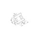 Sarokelem - E65S - 39x39x65 Sarokelem - E65S - 39x39x65