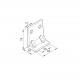Sarokelem - F65S - 79x39x65 Sarokelem - F65S - 79x39x65