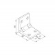 Sarokelem - G65 - 80x80x65 Sarokelem - G65 - 80x80x65