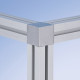 Kockaösszekötő - 40x40 - 3D Kockaösszekötő - 40x40 - 3D