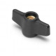 Szárnyas anya A=40 mm, átmenő menet: M6 Szárnyas anya A=40 mm, átmenő menet: M6