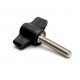 Szárnyas csavar A=34 mm, INOX külső menet: M6X20 Szárnyas csavar A=34 mm, INOX külső menet: M6X20