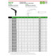 Szorító fogantyú külső menet: M8 - GA44/P M8X30 Szorító fogantyú külső menet: M8 - GA44/P M8X30
