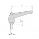 Szorító fogantyú M8x16 külső menet - PA