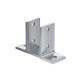 Talpelem - 40x40 profilhoz Talpelem - 40x40 profilhoz