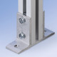 Talpelem - 40x40 profilhoz Talpelem - 40x40 profilhoz