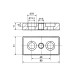 Talplemez - 80x40 - M16 Talplemez - 80x40 - M16
