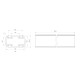 Tartókar 090 sorozat L=750mm - RAL 7035 Tartókar 090 sorozat L=750mm - RAL 7035