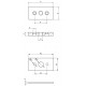 Talplemez - 100x50 - M12 - Alu Talplemez - 100x50 - M12 - Alu