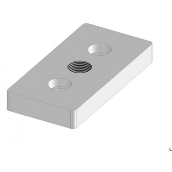 Pneumatikus elem - 90x45 - Alu -1/2"