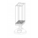 Pneumatikus elem - 90x45 - Alu -3/8" Pneumatikus elem - 90x45 - Alu -3/8"