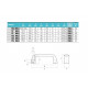 Fogantyú b=117 mm d=8,5 mm szürke Fogantyú b=117 mm d=8,5 mm szürke