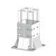 Talp - 100x100-es Aluprofilhoz Talp - 100x100-es Aluprofilhoz