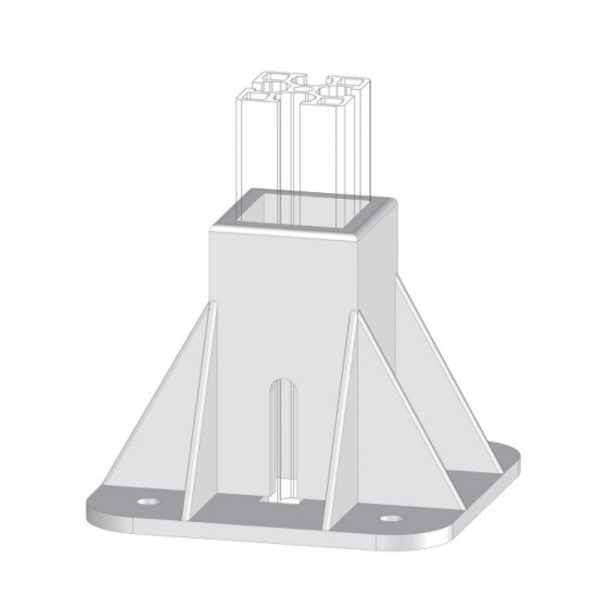 Talp - 40x40 - Alu - Univerzális