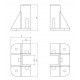 Talp - 80x40 - Alu - Univerzális Talp - 80x40 - Alu - Univerzális