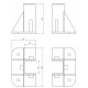 Talp - 90x45 - Alu - Univerzális Talp - 90x45 - Alu - Univerzális