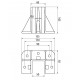Talp - 50x50-es Aluprofilhoz Talp - 50x50-es Aluprofilhoz