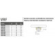 VRF/250 Három küllős kézikerék - D250 VRF/250 Három küllős kézikerék - D250